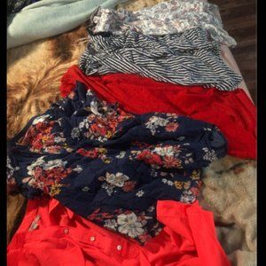bundle of women shirts